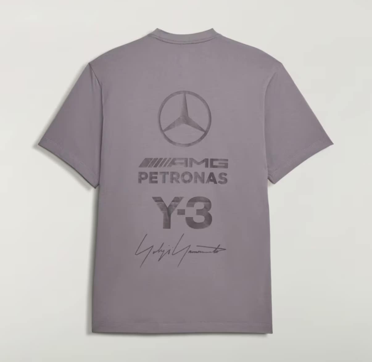 Y-3 MERCEDES-AMG PETRONAS FORMULA 1 TEAM LOGO STACK SHORT SLEEVE TEE Begie S