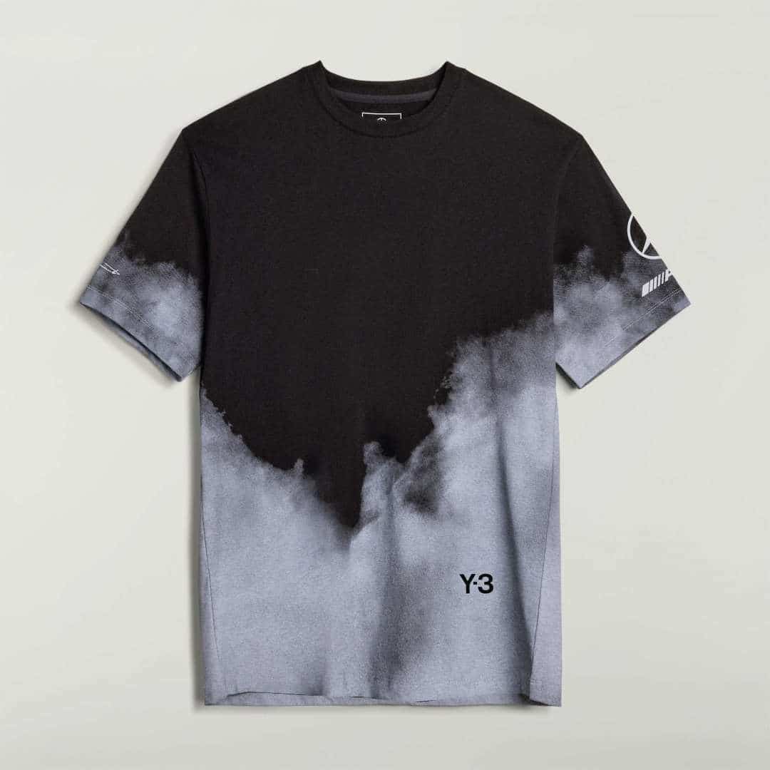 Y-3 MERCEDES - AMG PETRONAS FORMULA 1 TEAM TOUR SHORT SLEEVE TEE Black S
