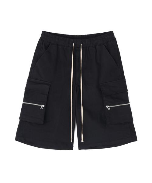 DankeSchon/ダンケシェーン/TCBLK CARGO SHORTS Black M