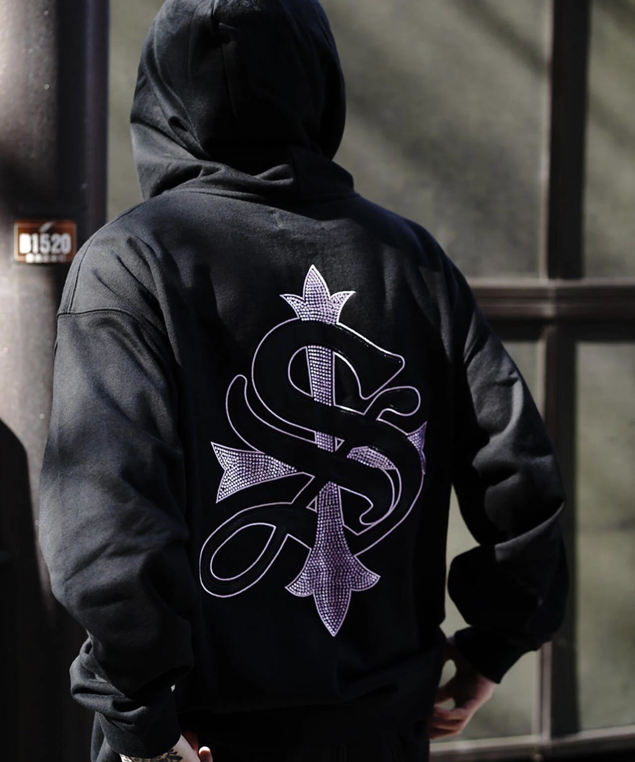 LHP】SUPPLIER/サプライヤー/【LHP EXCLUSIVE】CROSS LEATHER ほそ ZIP HOODIE パーカー