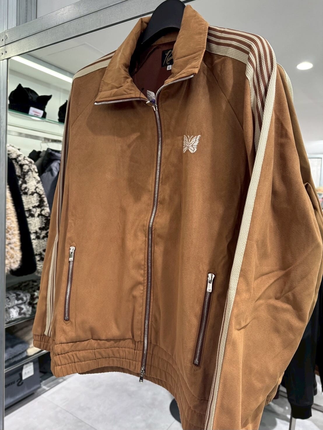 NEEDLES/ニードルズ/ 【EXCLUSIVE 】Track Jacket - Synthetic Suede