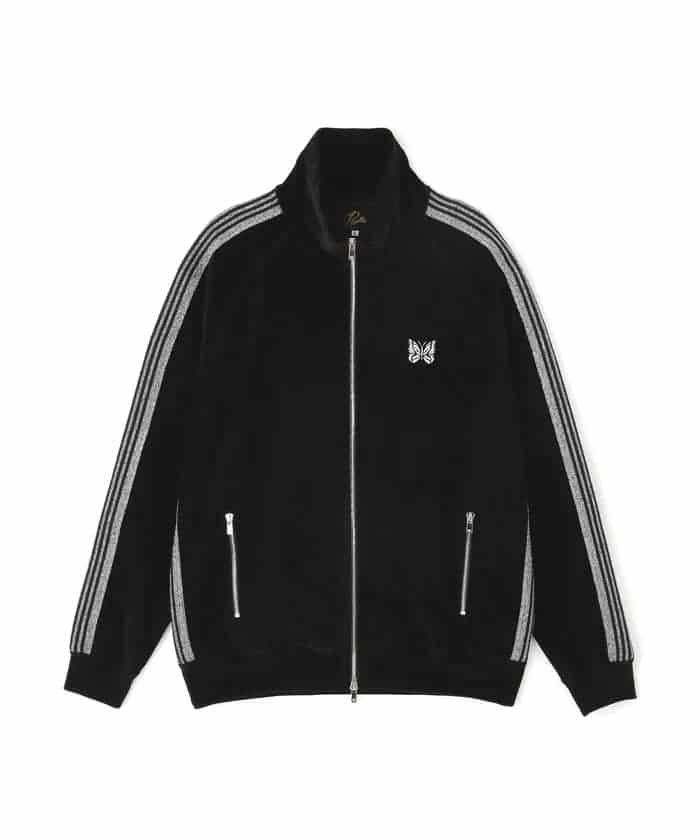 NEEDLES/ニードルズ/【LHP EXCLUSIVE】TRACK JACKET - C/PE VELOUR（BLACK）