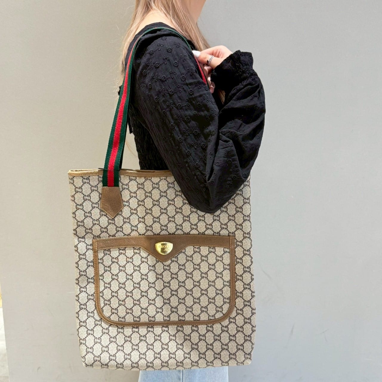 vintage GUCCI plus〈ヴィンテージグッチプラス〉トートバッグ