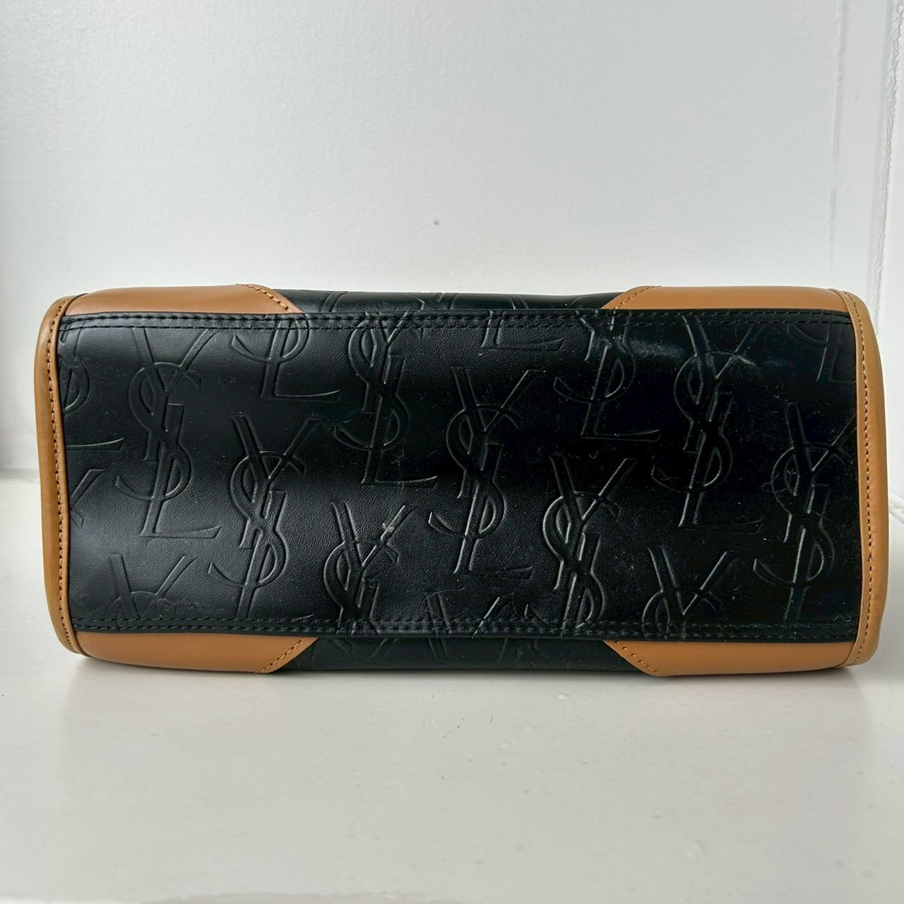 vintage YVES SAINT LAURENT〈イヴ・サンローラン〉ハンドバッグ