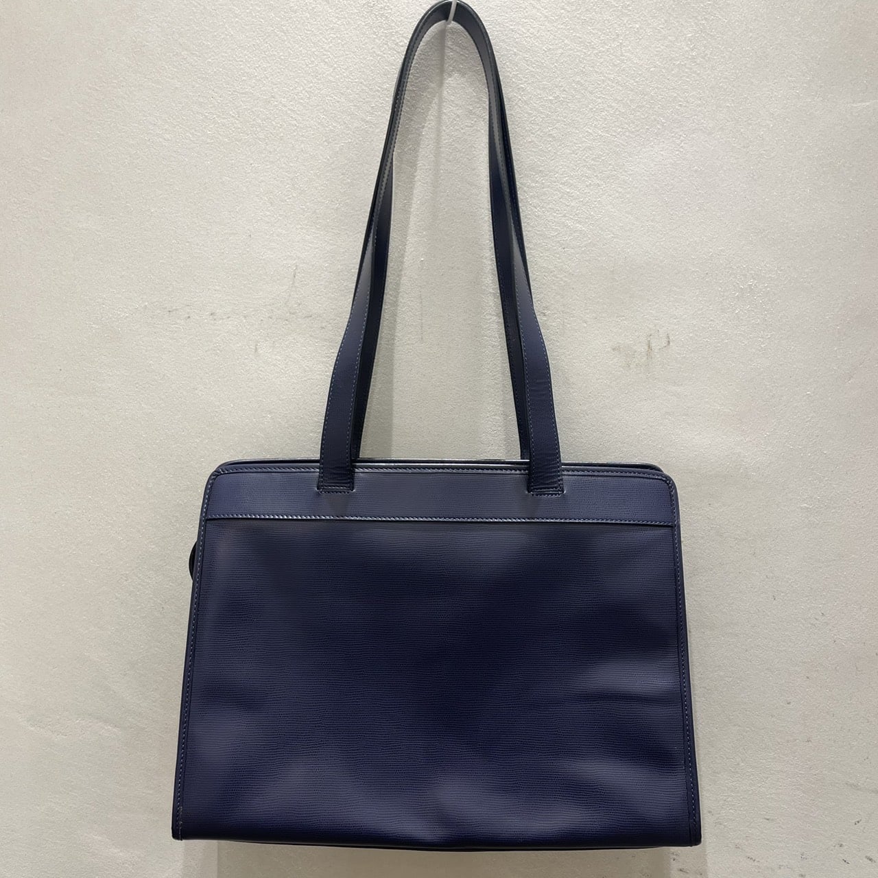 ヴィンテージセリーヌCELINE トートバッグ vintage CELINE〈ヴィンテージセリーヌ〉トートバッグ(navy