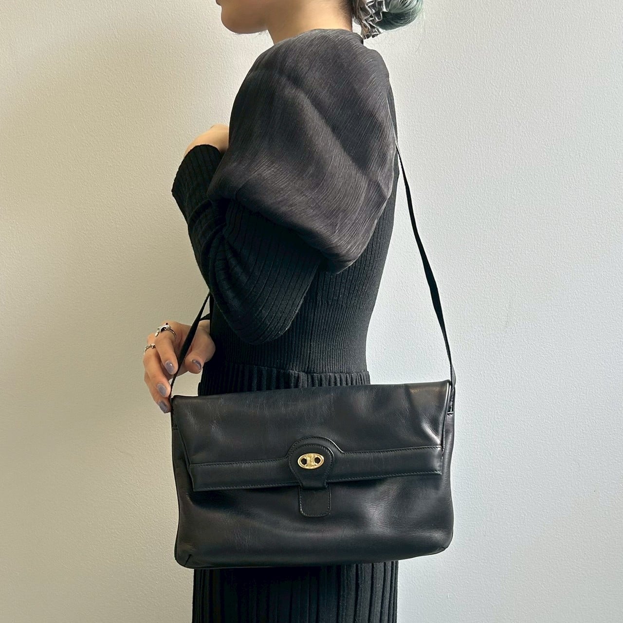 vintage CELINE(ヴィンテージセリーヌ）ショルダーバッグ