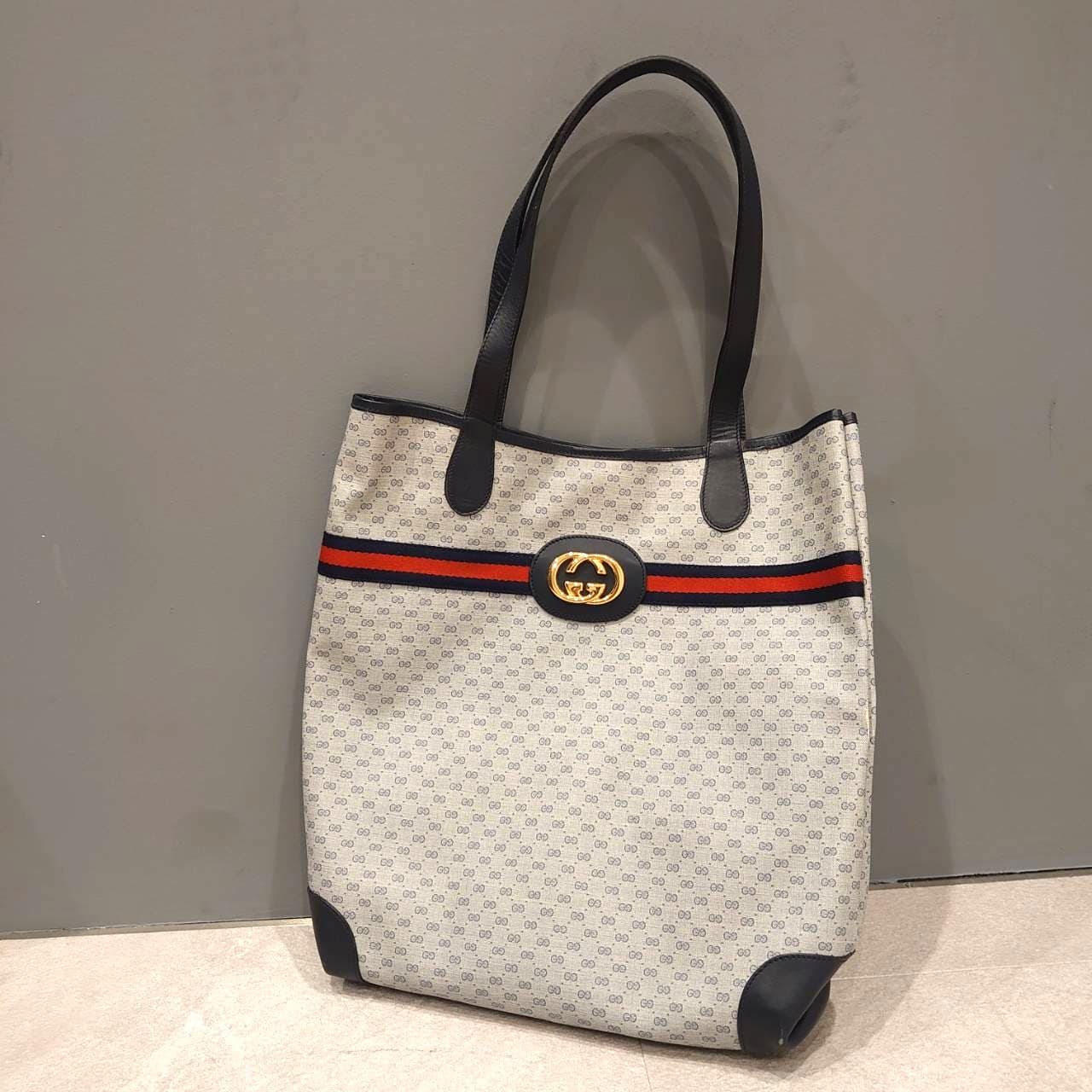 vintage GUCCI〈ヴィンテージグッチ〉トートバッグ
