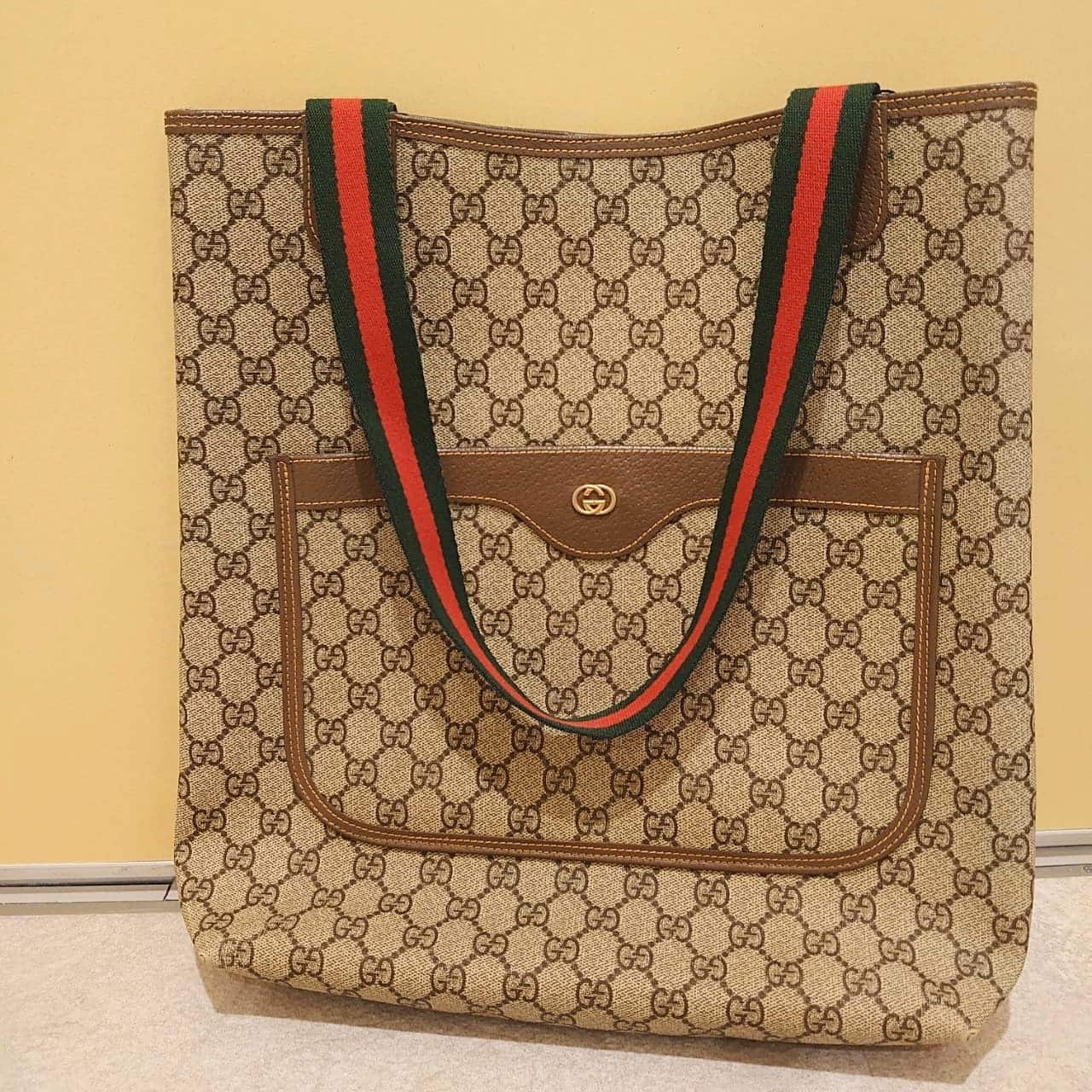 vintage GUCCI〈ヴィンテージグッチ〉トートバッグ