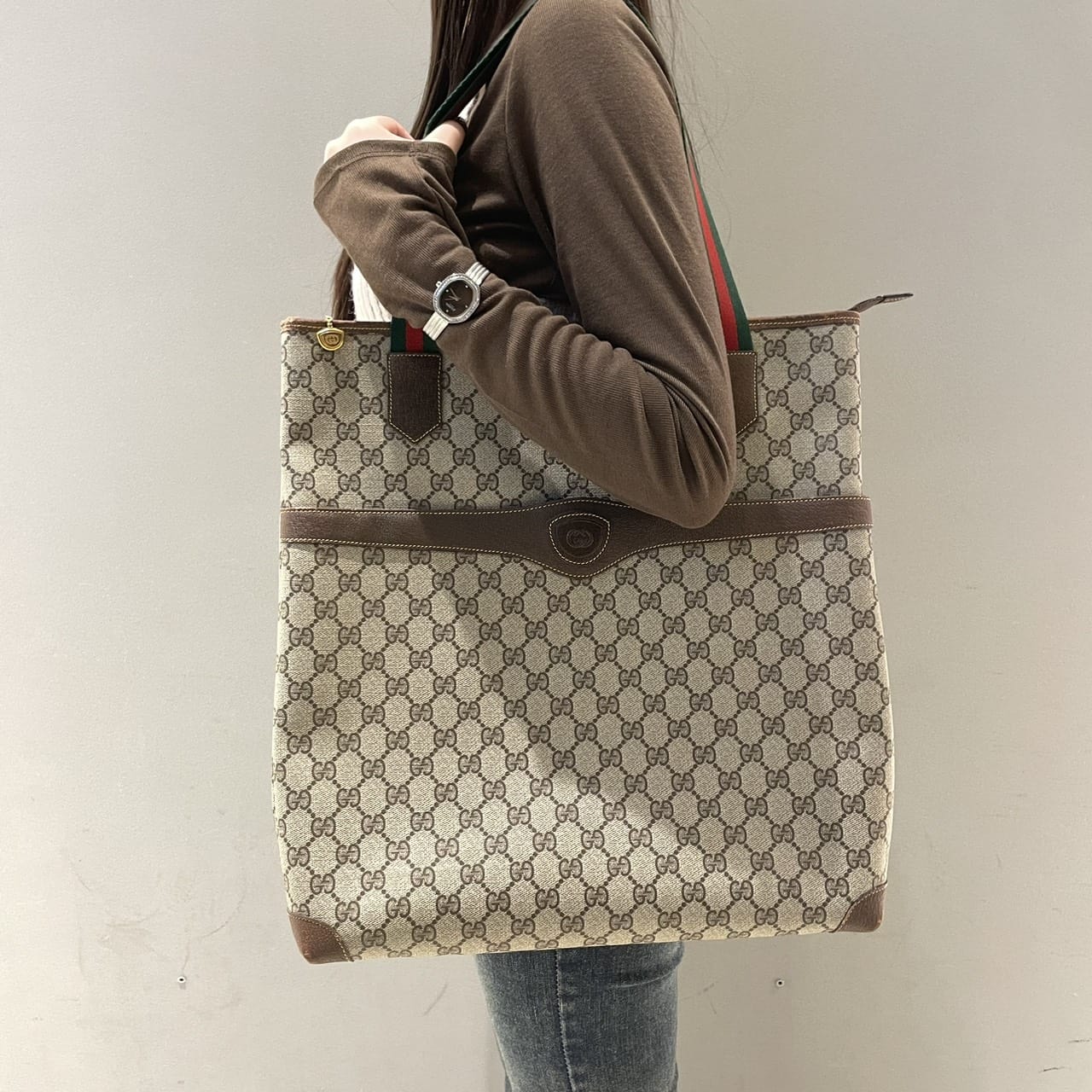 vintage GUCCI 〈ヴィンテージグッチ〉トートバッグ
