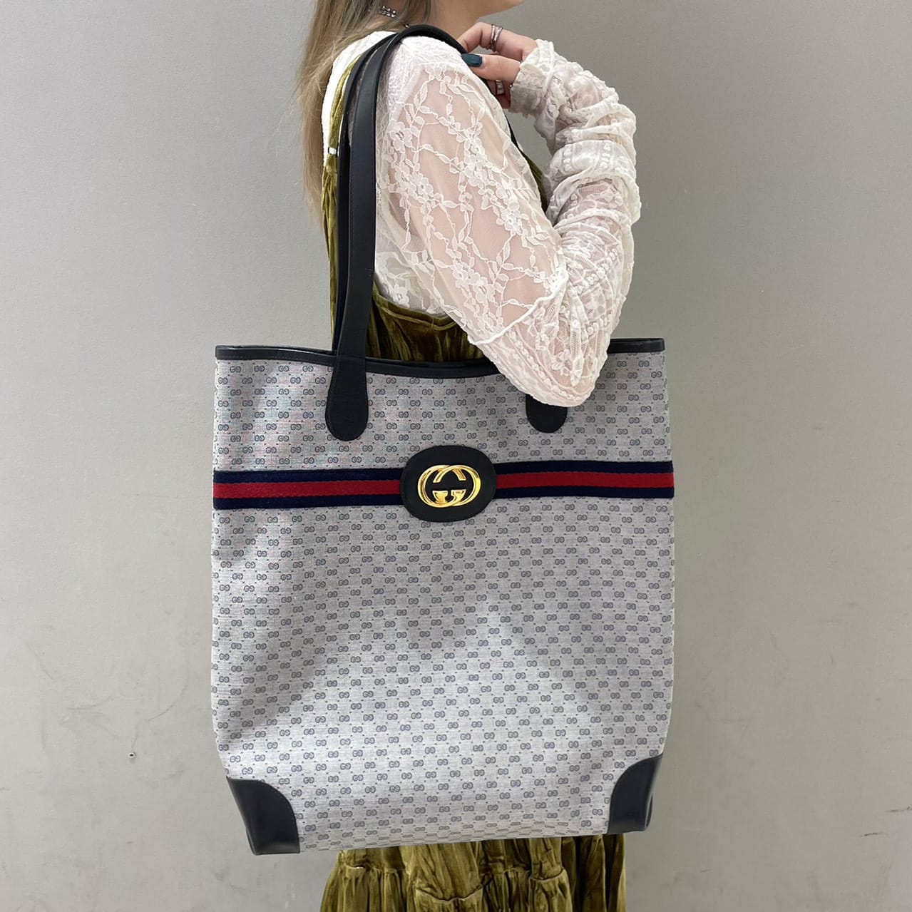 vintage GUCCI〈ヴィンテージグッチ〉トートバッグ2