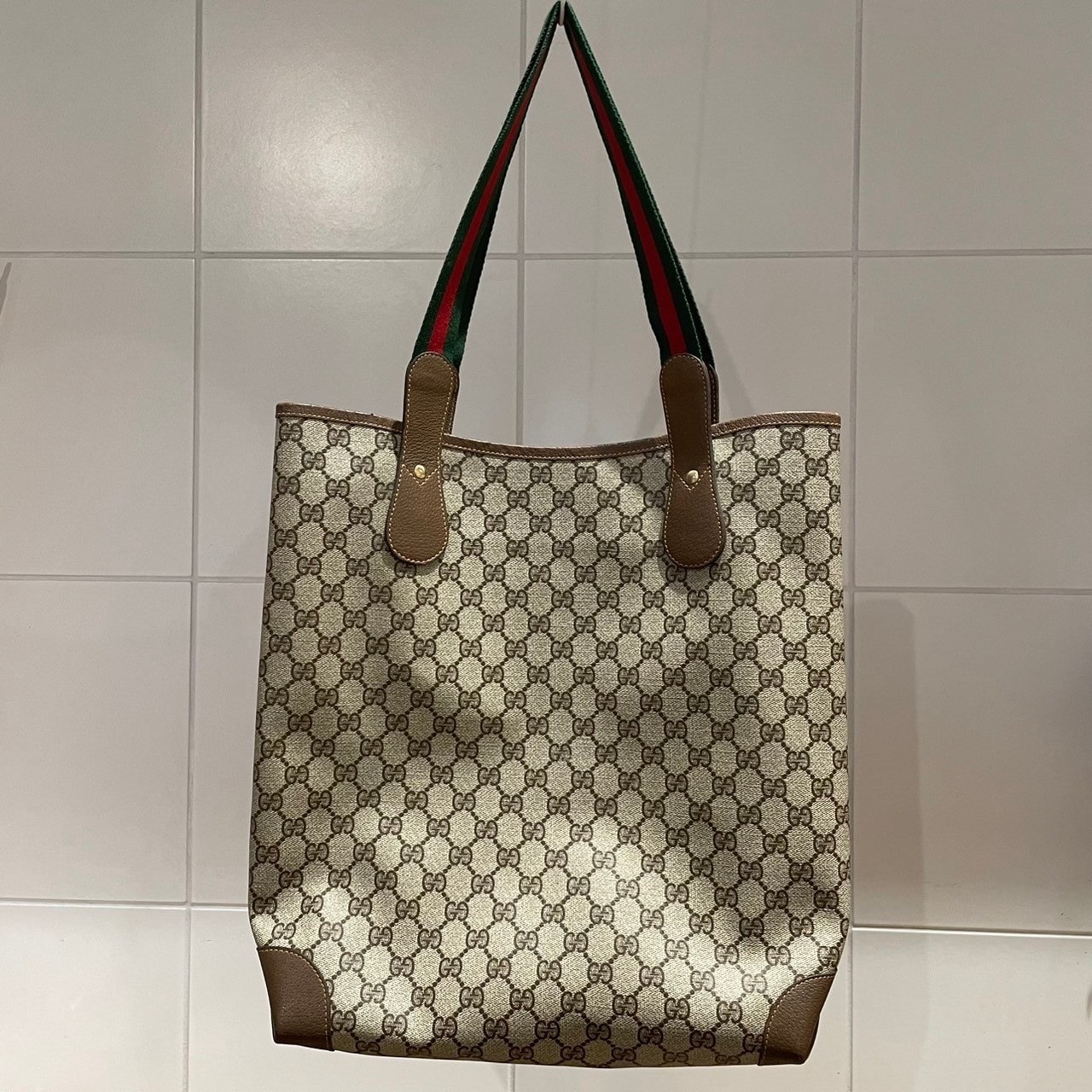 vintage GUCCI〈ヴィンテージグッチ〉トートバッグ