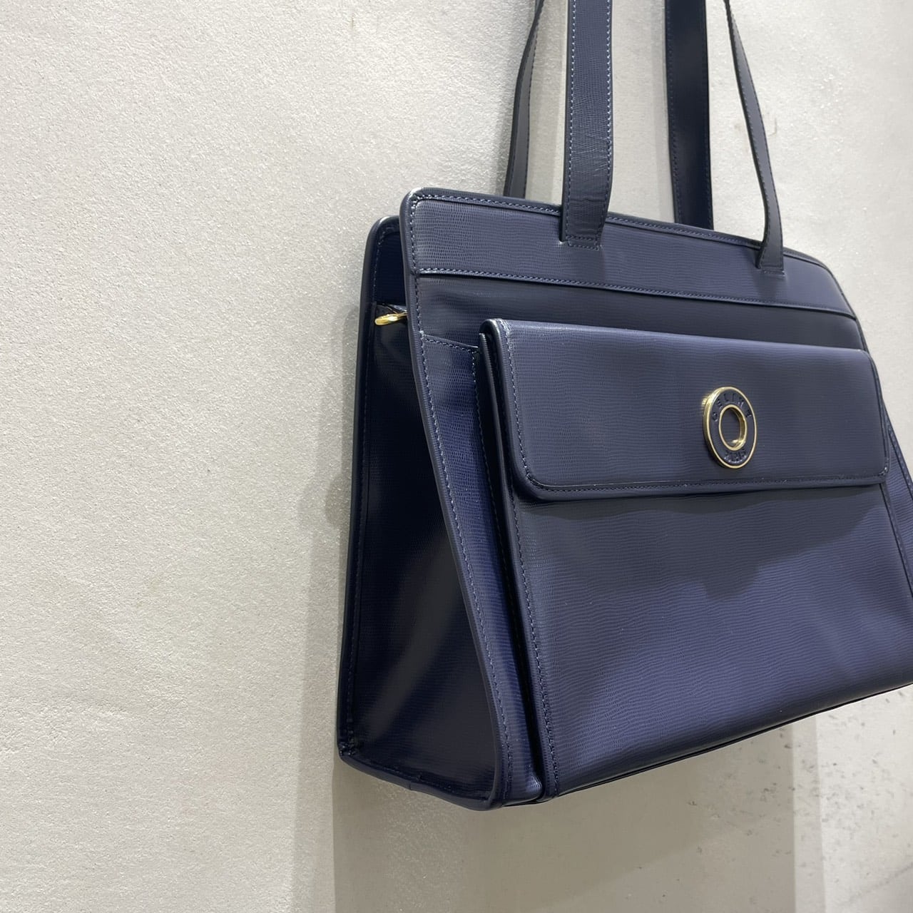 vintage CELINE〈ヴィンテージセリーヌ〉トートバッグ navy