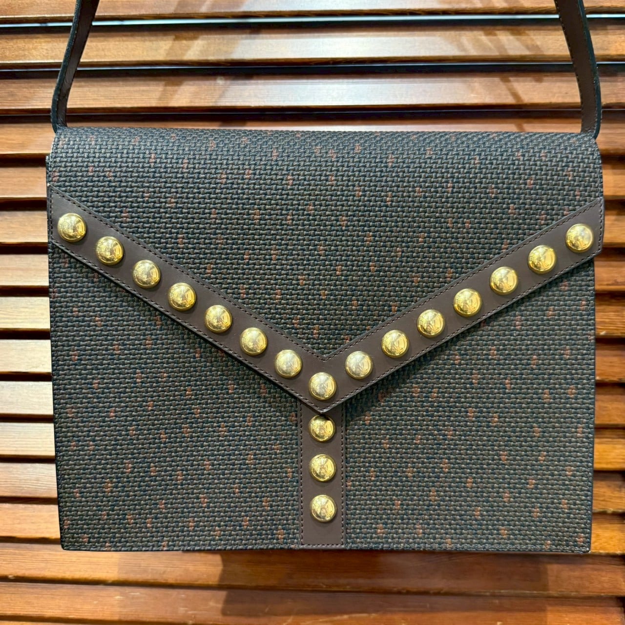 vintage YVES SAINT LAURENT(イヴ・サンローラン）ショルダーバッグ