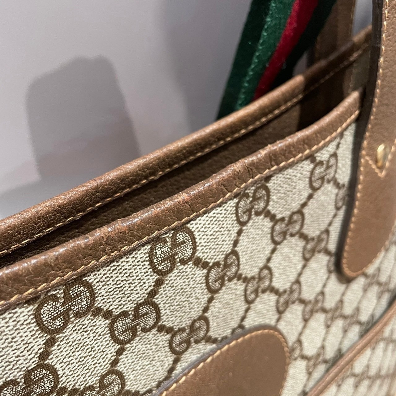 vintage GUCCI〈ヴィンテージグッチ〉トートバッグ