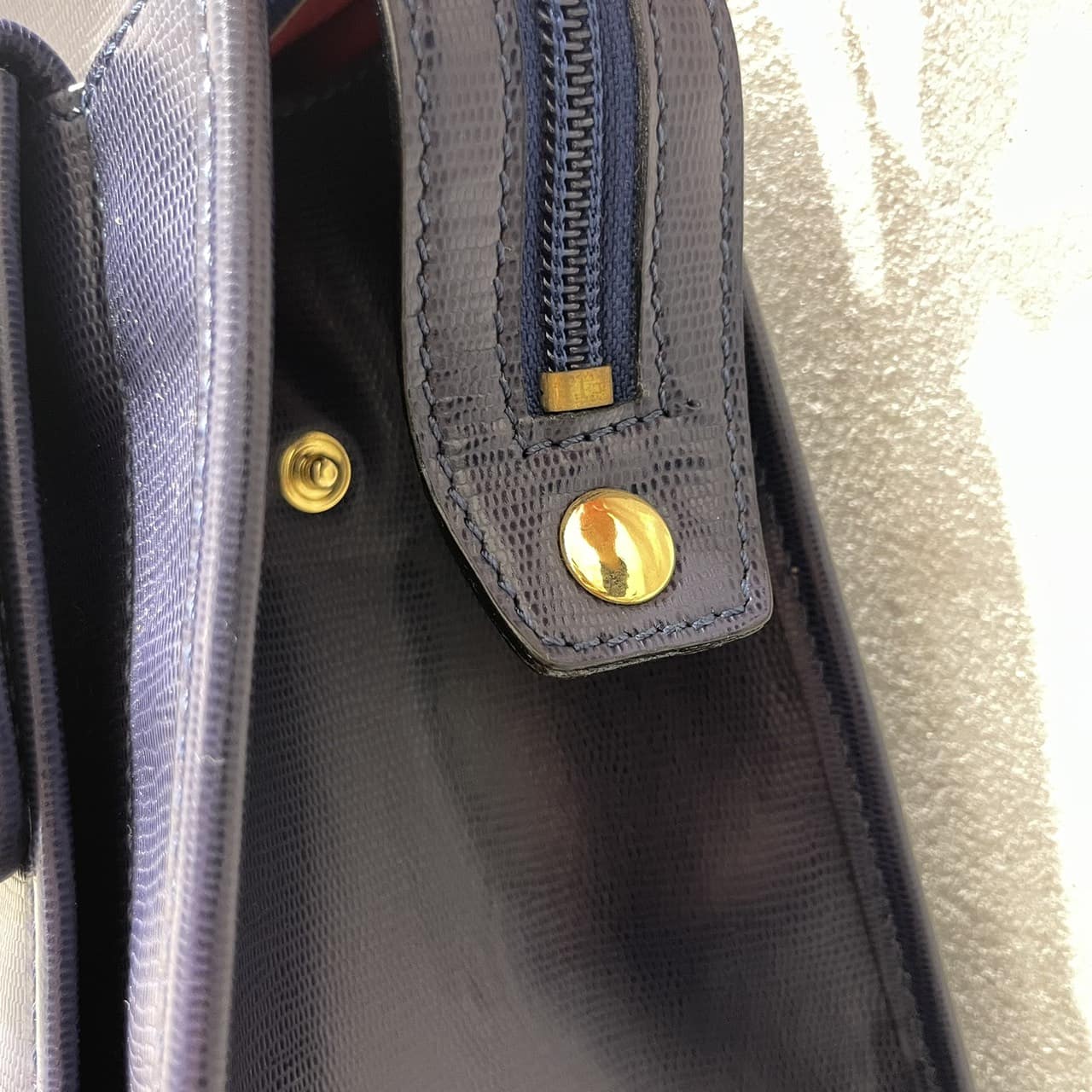 vintage CELINE〈ヴィンテージセリーヌ〉トートバッグ navy