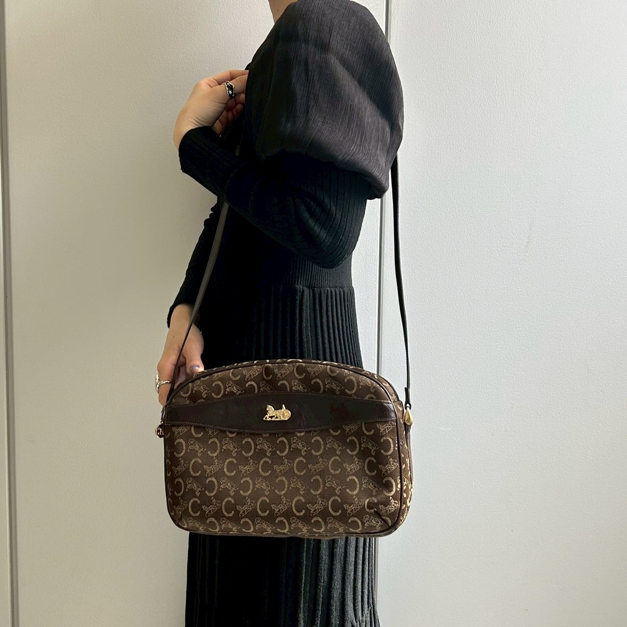 vintage CELINE(ヴィンテージセリーヌ）ショルダーバッグ