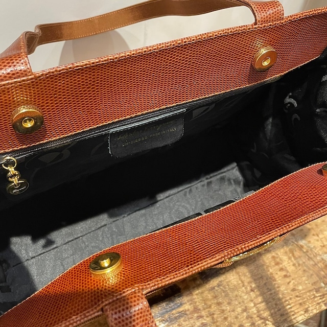vintage FERRAGAMO(フェラガモ）トートバッグ