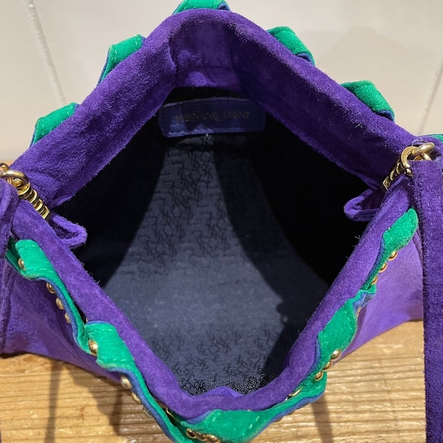 vintage YVES SAINT LAURENT(イヴ・サンローラン）ショルダーバッグ
