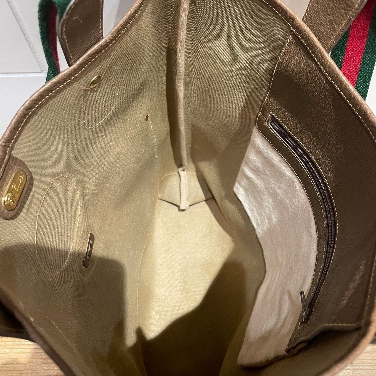 vintage GUCCI〈ヴィンテージグッチ〉トートバッグ