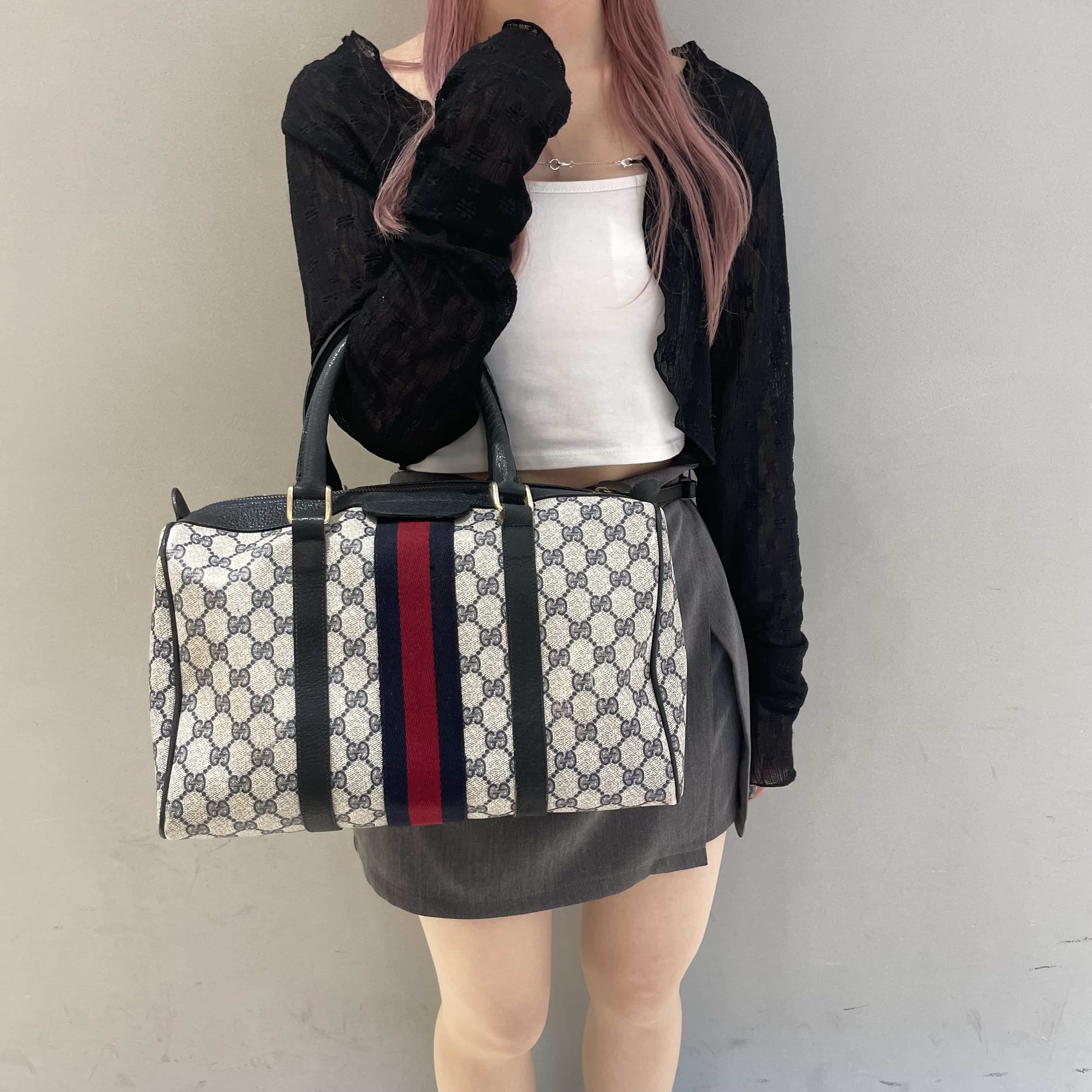 vintage GUCCI〈ヴィンテージグッチ〉ボストンバッグ