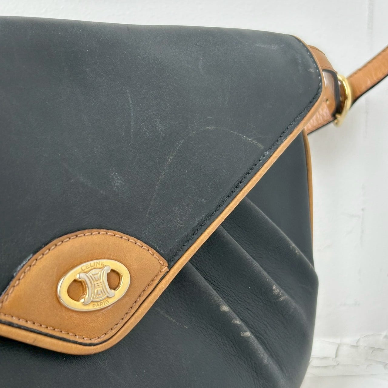 vintage CELINE(ヴィンテージセリーヌ）ショルダーバッグ