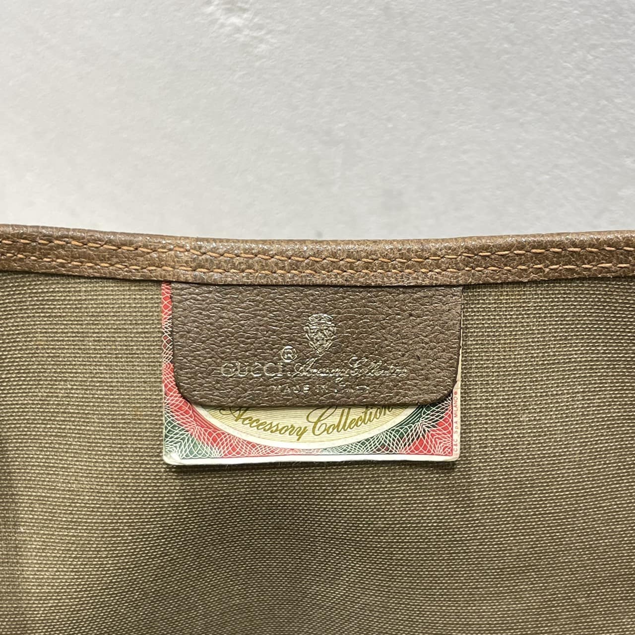 vintage GUCCI〈ヴィンテージグッチ〉トートバッグ
