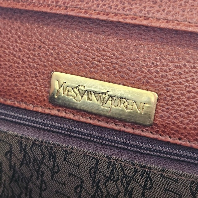 vintage YVES SAINT LAURENT(イヴ・サンローラン）ショルダーバッグ 2