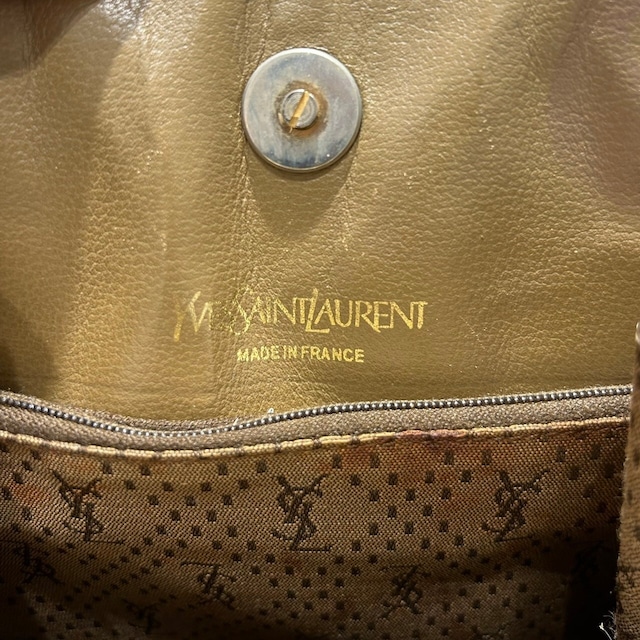 vintage YVES SAINT LAURENT(イヴ・サンローラン）ショルダーバッグ