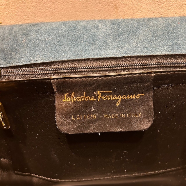 vintage FERRAGAMO(フェラガモ）ショルダーバッグ/ハンドバッグ