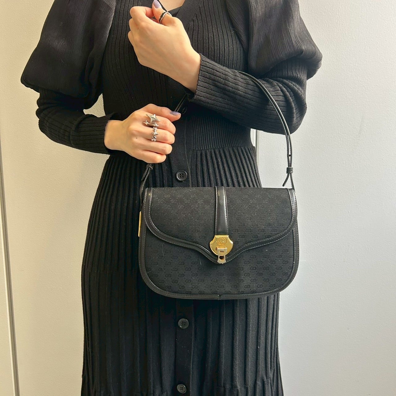 vintage GUCCI〈ヴィンテージグッチ〉トートバッグ