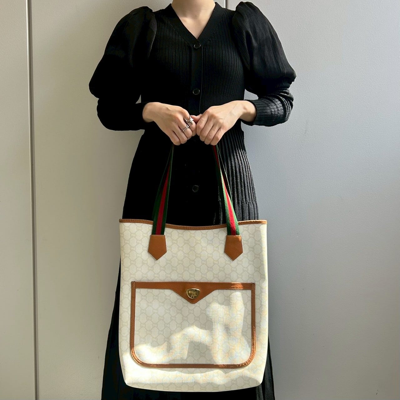  vintage GUCCI〈ヴィンテージグッチ〉トートバッグ