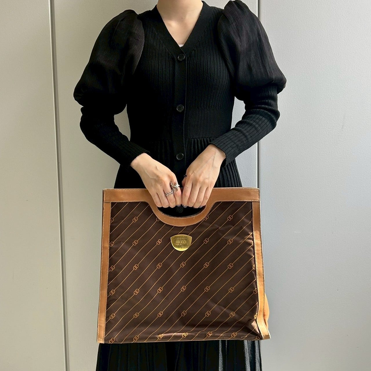 vintage GUCCI 〈ヴィンテージグッチ〉ハンドバッグ