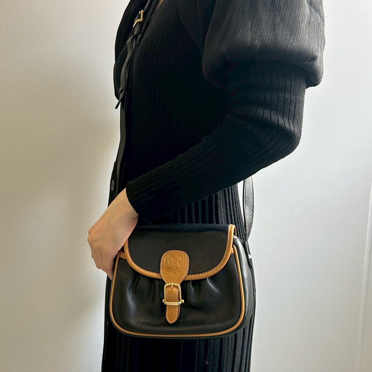 vintage CELINE(ヴィンテージセリーヌ）ショルダーバッグ