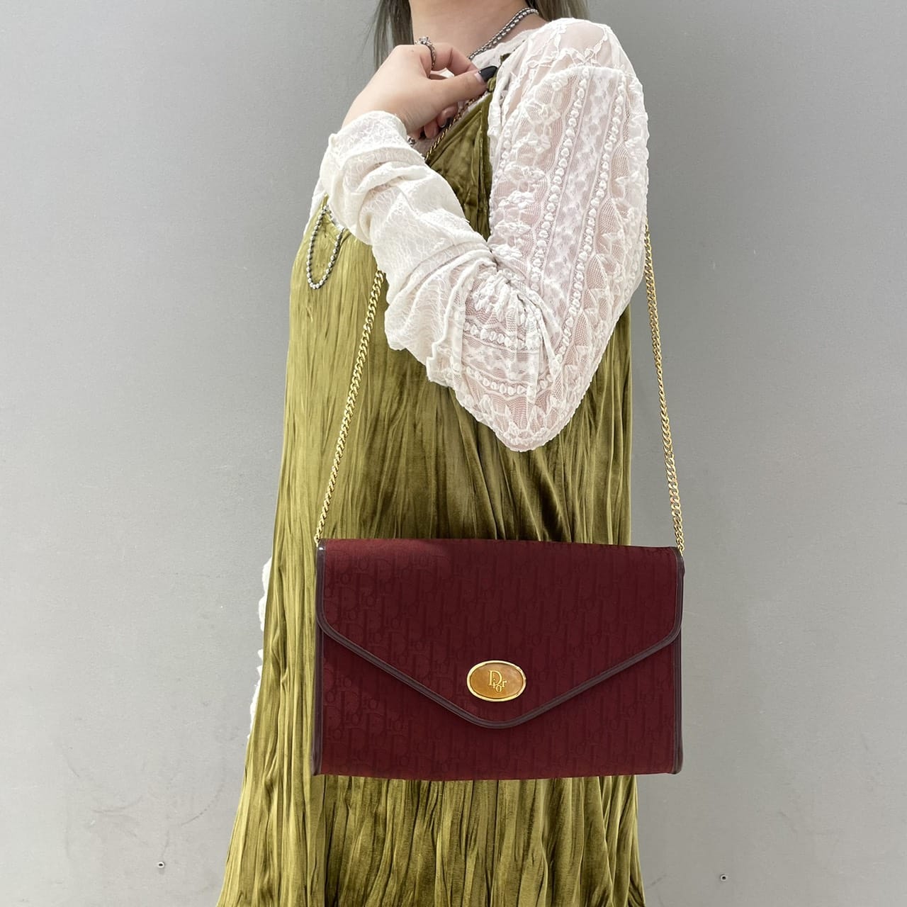 vintage Dior 〈ヴィンテージディオール〉ショルダーバッグ