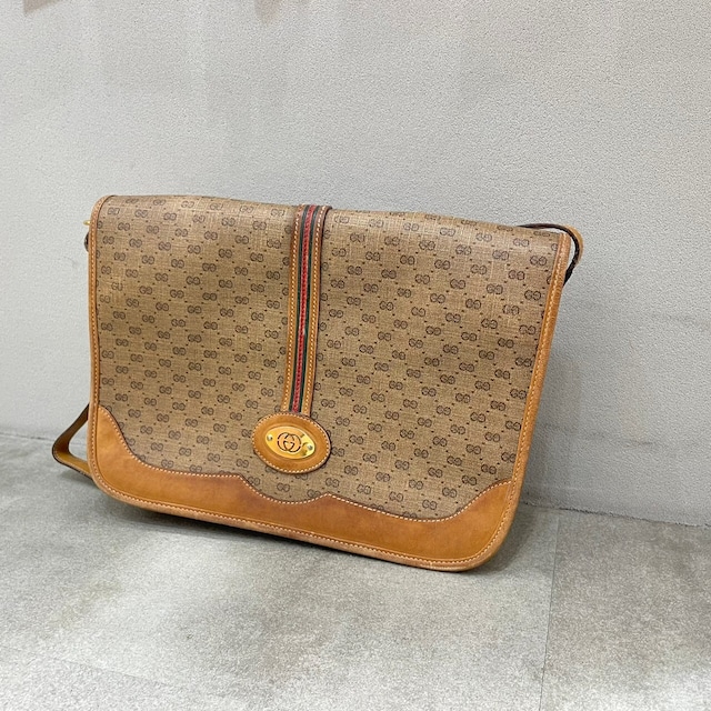 輝い GUCCI NO/vintage 〈ヴィンテージグッチ〉ショルダーバッグ