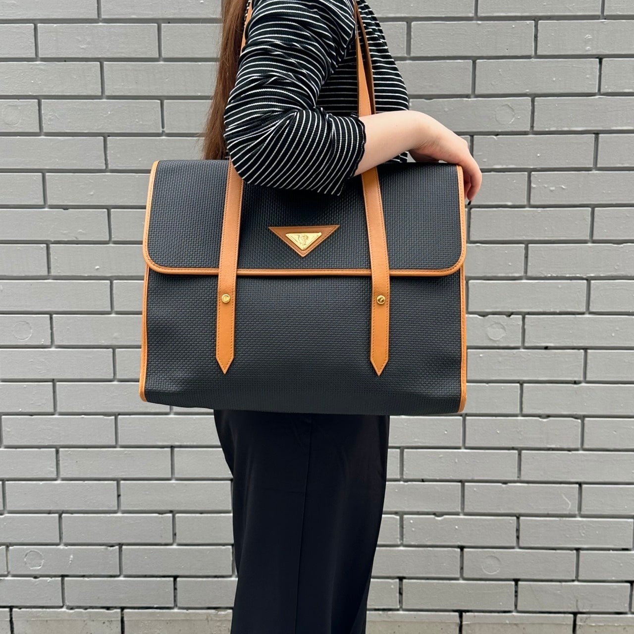 vintage YVES SAINT LAURENT(イヴ・サンローラン）ハンドバッグ