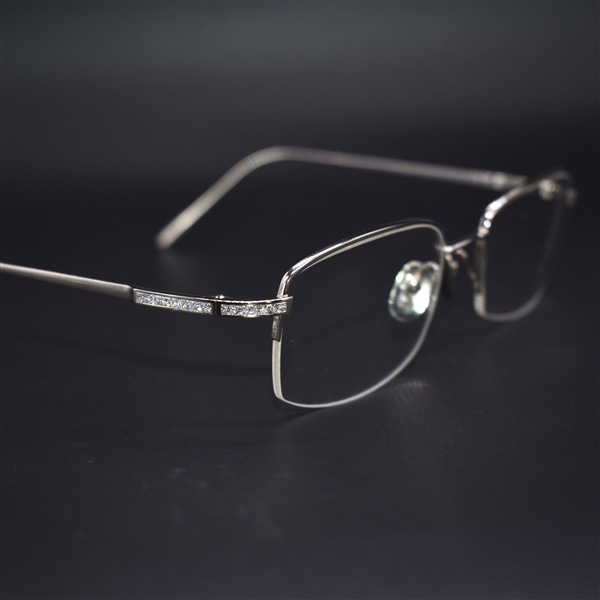 LOTOS ロトス メガネ　眼鏡 アイウェア ダイヤモンド ドイツ製 L10D-011 WD.P K18WG