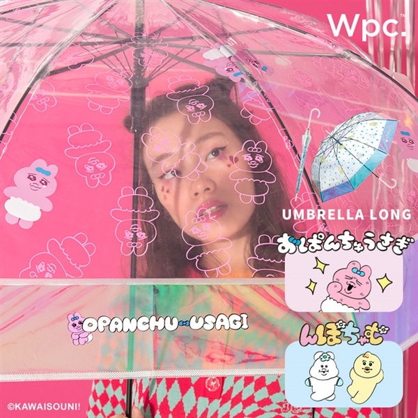 ﾋﾞﾆｰﾙ傘]ｼｬｲﾆｰ(おぱんちゅうさぎ)(PK)｜ Wpc.｜心斎橋PARCO ONLINE PARCO（オンラインパルコ）