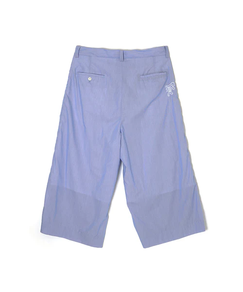 CROPPED PANTS BLUE PINSTRIPE 3