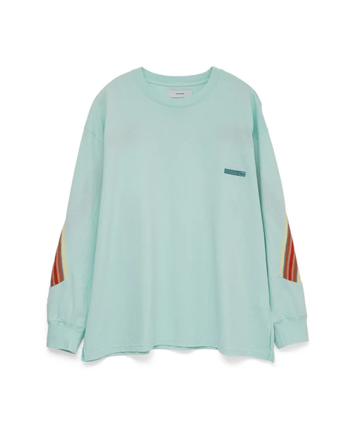RIB LONG TEE MINT 3