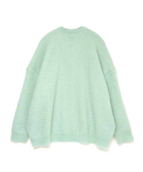 TWO-TONE KNIT OFF　WHITE 3