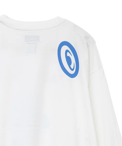 FACETASM×CPD Mr.SHIRAI PRINT LONG TEE WHITE 3