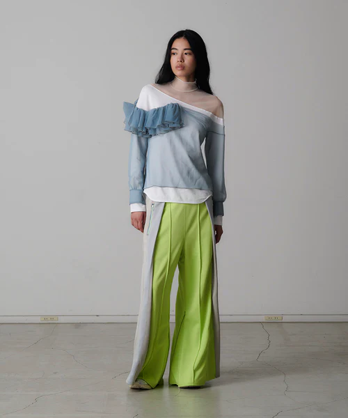 JERSEY TRACK PANTS BEIGE 1