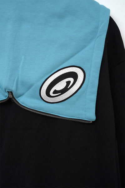 FACETASM×CPD LOVE HOODED STADIUM JACKET BLACK 3