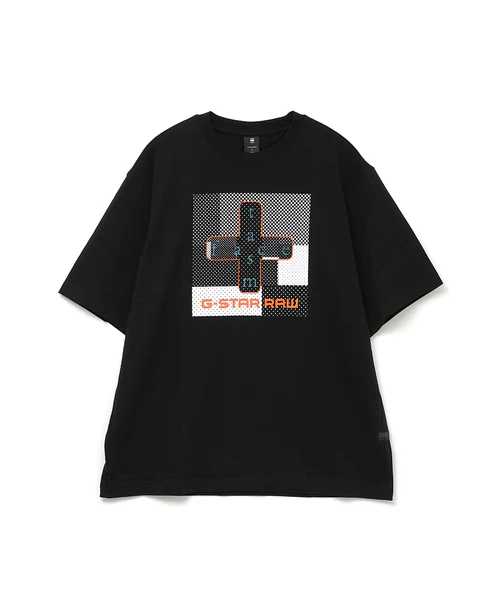 G-STAR x FACETASM UNIVERSE TEE BLACK M