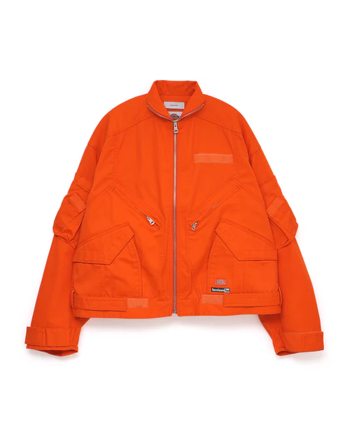 FACETASM×DICKIES FLIGHT JACKET ORANGE 3