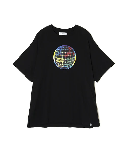 MIRRORBALL BIG TEE WHITE 1