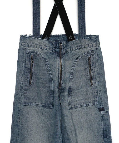 G-STAR x FACETASM APOLLO SUSPENDER PANTS INDIGO S