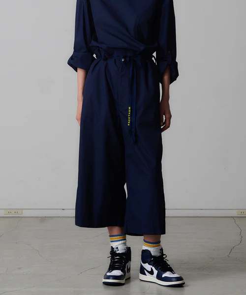 CROPPED PANTS BLUE PINSTRIPE 3