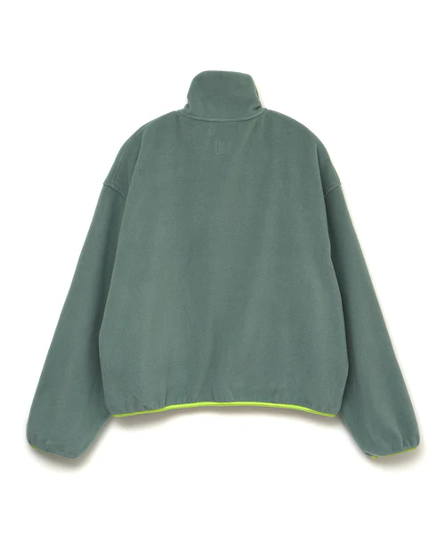 FLOWING FLEECE SWEAT RED 3